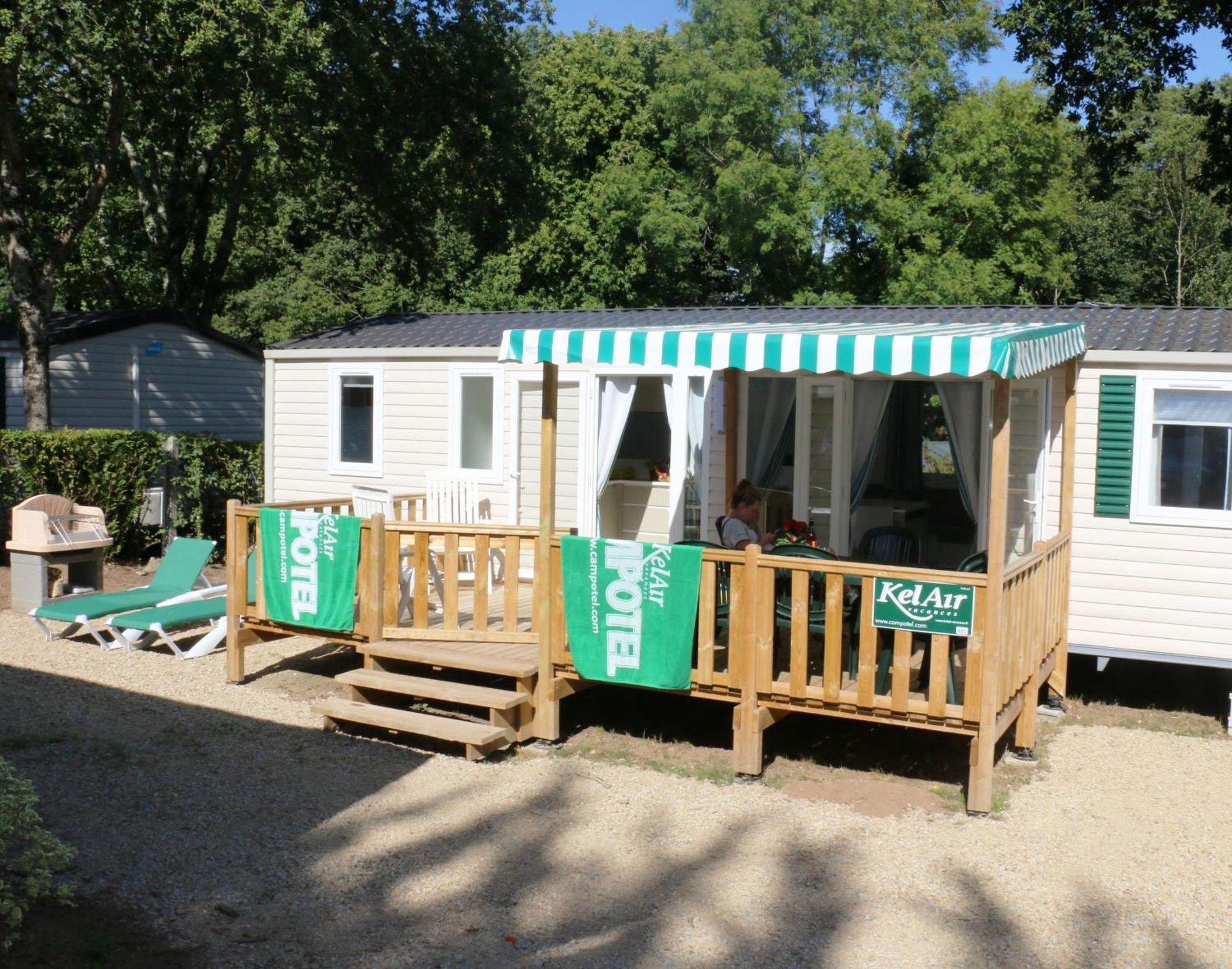 Mobile Homes By Kelair At Camping Sylvamar Labenne Kültér fotó